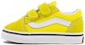 Vans Old Skool V Kasut Skateboard Kasual Rendah Kuning VN000D3Y7Z4
