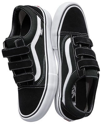 Vans Old Skool V Pro 'Black' VN0A38D1Y28 Lookbook Vans Old Skool V Pro 'Black' VN0A38D1Y28