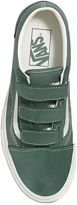 Vans Old Skool V Suede Canvas Shoes 'Green White' VN0A3D29V0N Lookbook Vans Old Skool V Suede Canvas Shoes 'Green White' VN0A3D29V0N