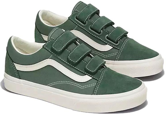 Kasut Vans Old Skool V Suede Kanvas 'Hijau Putih' VN0A3D29V0N Lookbook Kasut Vans Old Skool V Suede Kanvas 'Hijau Putih' VN0A3D29V0N