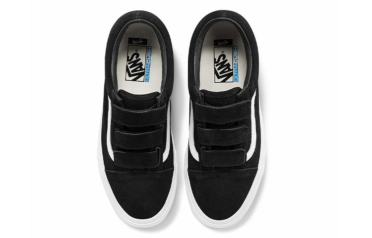 Vans Old Skool V Vlt LX Low-Top Sneakers Black/White 圖 3
