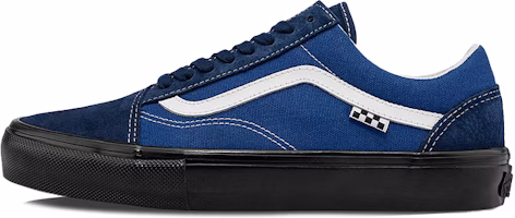 Vans Unisex Skate Old Skool VCU Sneakers Black/Blue VN0A4BWANGV Vans Unisex Skate Old Skool VCU Sneakers Black/Blue VN0A4BWANGV