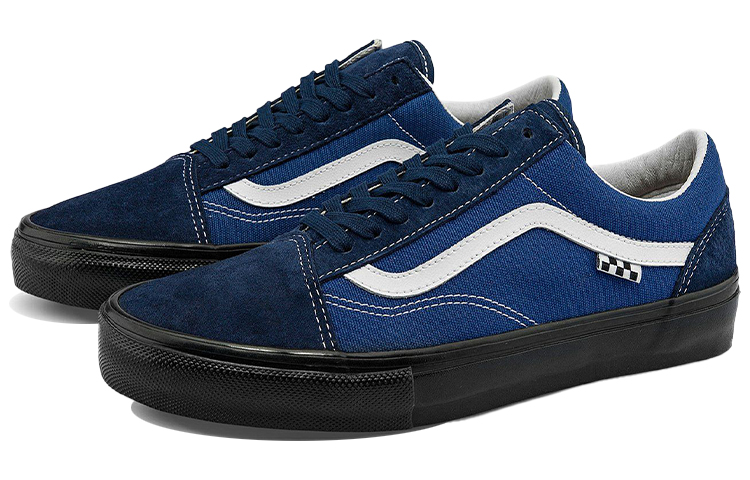 Order Vans Unisex Skate Old Skool VCU Zapatillas Negro/Azul VN0A4BWANGV