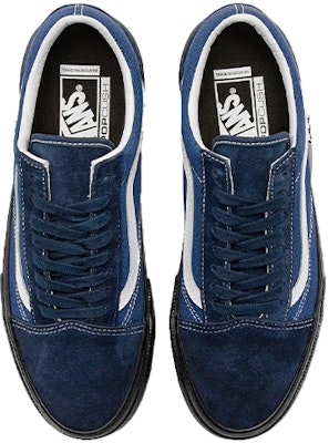 반스 유니섹스 올드스쿨 블랙/블루 스니커즈 (Vans Unisex Old Skool Black/Blue Sneakers) VN0A4BWANGV Lookbook 반스 유니섹스 올드스쿨 블랙/블루 스니커즈 (Vans Unisex Old Skool Black/Blue Sneakers) VN0A4BWANGV