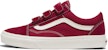 Kasut Vans Old Skool V Suede Canvas 'Merah Putih' VN0A3D29DBW
