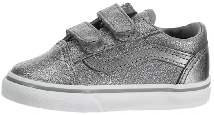 Vans Old Skool Velcro Silver VN0A344KQQN Buy Vans Old Skool Velcro Silver VN0A344KQQN