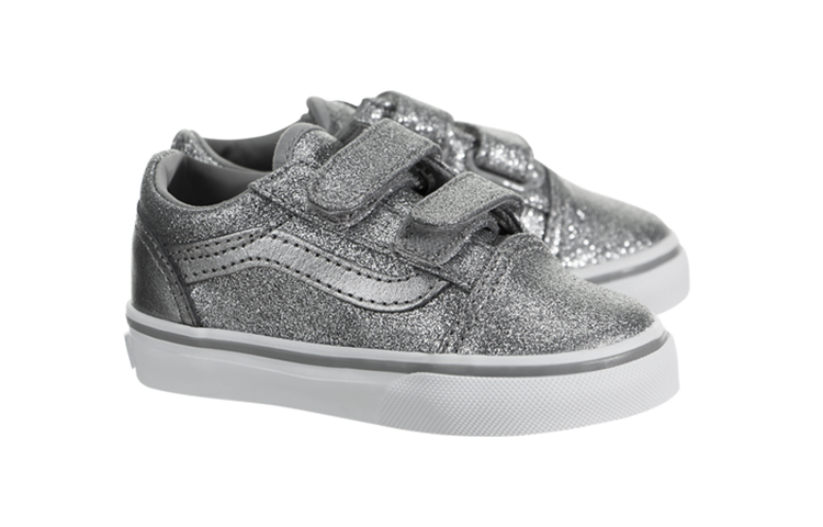 Order Vans Old Skool Velcro Silver VN0A344KQQN