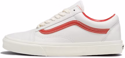 Vans Old Skool Vintage Leather 'Cream White Red' VN000CP5BDU Vans Old Skool Vintage Leather 'Cream White Red' VN000CP5BDU