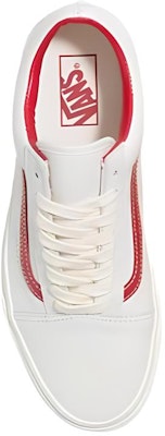 Vans Old Skool Vintage Leather 'Cream White Red' VN000CP5BDU Lookbook Vans Old Skool Vintage Leather 'Cream White Red' VN000CP5BDU
