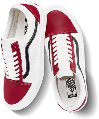 Vans Old Skool VLT LX '辣椒白糖' 运动鞋 VN0A4BVFXG1 Shop Vans Old Skool VLT LX '辣椒白糖' 运动鞋 VN0A4BVFXG1