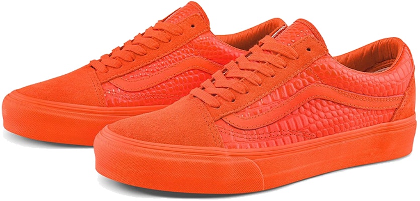 Vans Old Skool VLT LX '鳄鱼皮 - 火焰' VN0A4BVF2TQ Order Vans Old Skool VLT LX '鳄鱼皮 - 火焰' VN0A4BVF2TQ