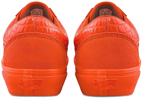 Vans Old Skool VLT LX 'Croc Skin - Flame' VN0A4BVF2TQ Purchase Vans Old Skool VLT LX 'Croc Skin - Flame' VN0A4BVF2TQ
