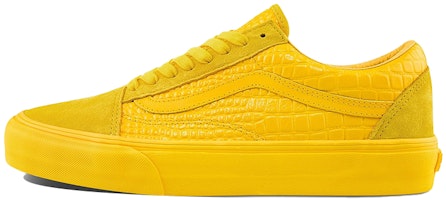 Vans Old Skool VLT LX 'Croc Skin - Lemon Chrome' VN0A4BVF2TR Vans Old Skool VLT LX 'Croc Skin - Lemon Chrome' VN0A4BVF2TR