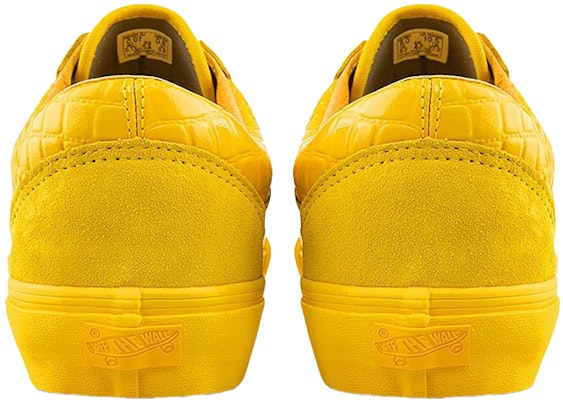 Vans Old Skool VLT LX 'Croc Skin - Lemon Chrome' VN0A4BVF2TR Purchase Vans Old Skool VLT LX 'Croc Skin - Lemon Chrome' VN0A4BVF2TR