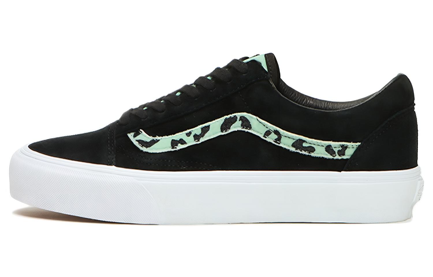 Vans Old Skool VLT LX 'Velvet Animal - Mint Leopard' VN0A4BVFA5Q