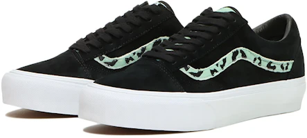 Lookbook Vans Old Skool VLT LX '天鵝絨動物 - 薄荷豹紋' VN0A4BVFA5Q