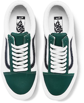 Vans Old Skool Vlt Lx White/Green VN0A4BVF22D Lookbook Vans Old Skool Vlt Lx White/Green VN0A4BVF22D