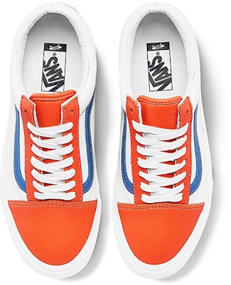 Vans Old Skool Vlt Lx 'White Orange Blue' VN0A4BVF22E Lookbook Vans Old Skool Vlt Lx 'White Orange Blue' VN0A4BVF22E