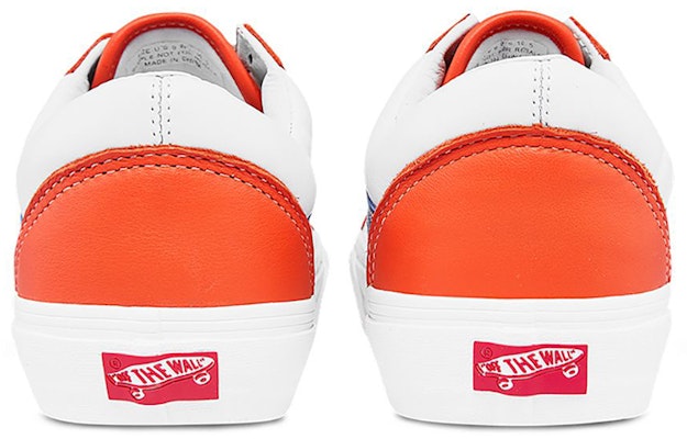 Vans Old Skool Vlt Lx 'White Orange Blue' VN0A4BVF22E Purchase Vans Old Skool Vlt Lx 'White Orange Blue' VN0A4BVF22E