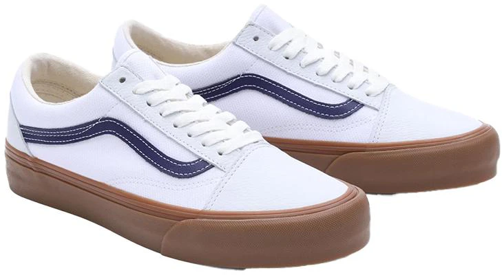 Vans Old Skool VR3 'Mesh - Putih Navy Gum' VN0005UBYY2 Lookbook Vans Old Skool VR3 'Mesh - Putih Navy Gum' VN0005UBYY2