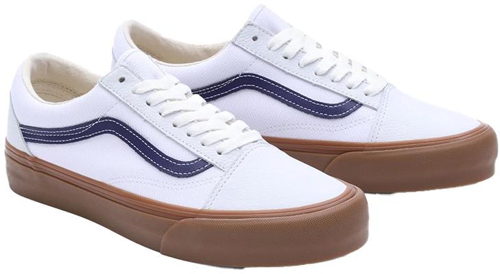 Vans Old Skool VR3 'Mesh - White Navy Gum' VN0005UBYY2 Lookbook Vans Old Skool VR3 'Mesh - White Navy Gum' VN0005UBYY2
