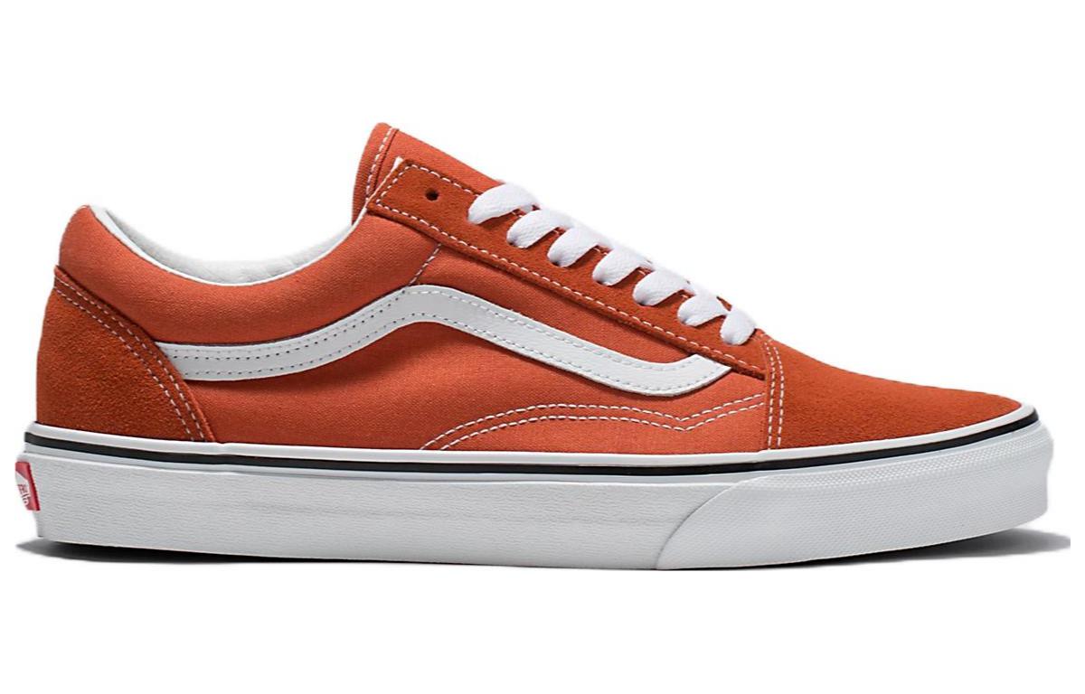 Order Vans Old Skool 潮流休閒百搭 防滑耐磨 低筒 滑板鞋 男女款 紅白