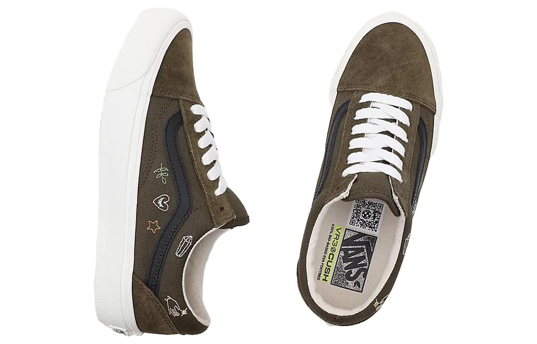 Shop Vans Old Skool VR3 Theory 鞋款 '意大利香草烧橄榄' VN0005UBDOL