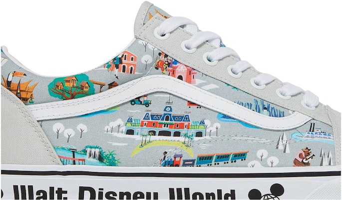Vans Old Skool 華特迪士尼世界 50週年紀念公園地圖 '灰色' VN0A3WKTGYW Order Vans Old Skool 華特迪士尼世界 50週年紀念公園地圖 '灰色' VN0A3WKTGYW