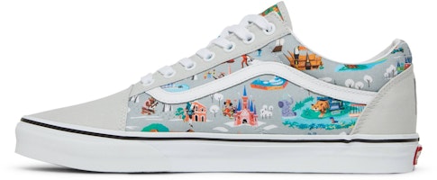 Vans Old Skool Peta Taman Ulang Tahun 50 Disney 'Abu-Abu' VN0A3WKTGYW Lookbook Vans Old Skool Peta Taman Ulang Tahun 50 Disney 'Abu-Abu' VN0A3WKTGYW