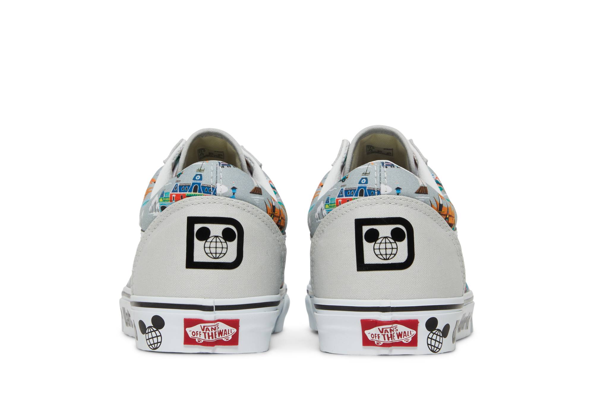 Details for Vans Old Skool 華特迪士尼世界 50週年紀念公園地圖 '灰色' VN0A3WKTGYW