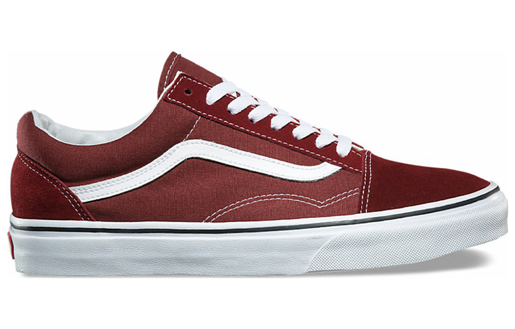 Order Vans经典耐磨防滑低帮休闲滑板鞋红色 VN0A38G10VK
