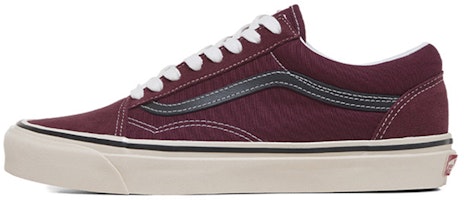 Vans Old Skool Wear-resistant Non-Slip Retro Low Tops Casual Skateboarding Shoes Deep Red VN0A38G221T Vans Old Skool Wear-resistant Non-Slip Retro Low Tops Casual Skateboarding Shoes Deep Red VN0A38G221T