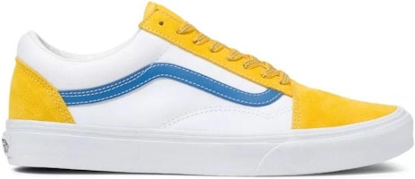 Vans Old Skool 白色/黄色/蓝色 VN0A38G19XF Order Vans Old Skool 白色/黄色/蓝色 VN0A38G19XF