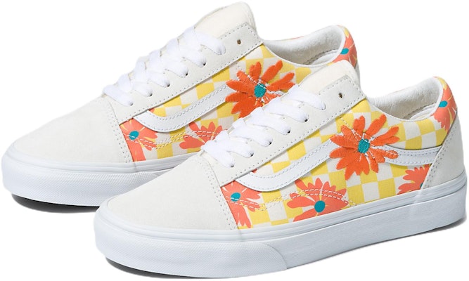 Vans Old Skool Blanco Amarillo Naranja VN0A7Q2JJVY Lookbook Vans Old Skool Blanco Amarillo Naranja VN0A7Q2JJVY