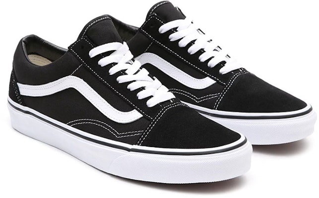 Vans Old Skool Wide 'Black White' VN0000T8BMX Lookbook Vans Old Skool Wide 'Black White' VN0000T8BMX