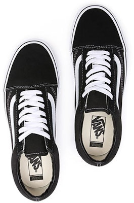 Vans Old Skool Wide 'Black White' VN0000T8BMX Shop Vans Old Skool Wide 'Black White' VN0000T8BMX
