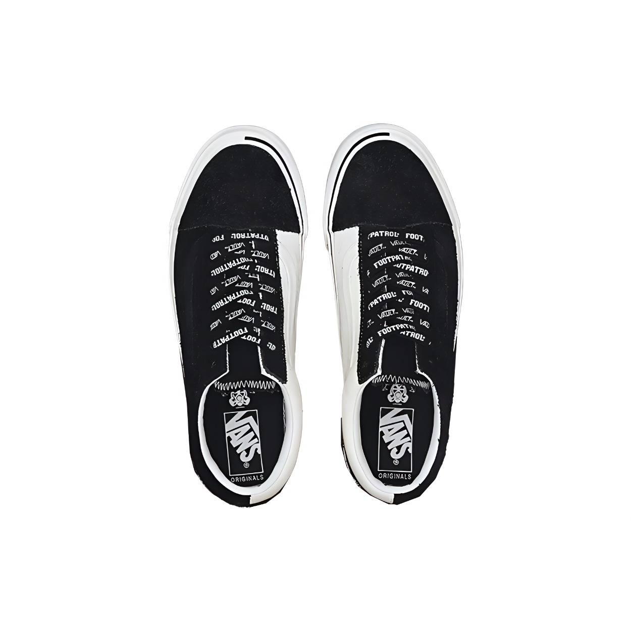 Lookbook FOOTPATROL x Vans Old Skool 舒適百搭 耐磨防滑 低幫 板鞋 男女同款 黑色