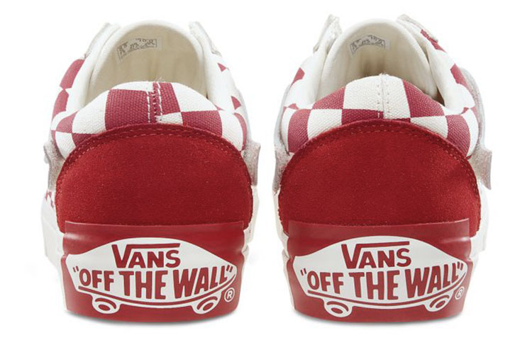 Shop Vans Old Skool X Purlicue 'Rojo Blanco' VN0A38G1SHJ