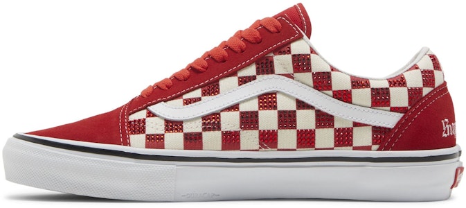 Vans Old Skool x Supreme x Swarovski 'Merah' VN0A5KRXRED Lookbook Vans Old Skool x Supreme x Swarovski 'Merah' VN0A5KRXRED