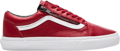 Vans Old Skool Zip 'Antique Leather - Chili Pepper' VN00018GJTH Vans Old Skool Zip 'Antique Leather - Chili Pepper' VN00018GJTH