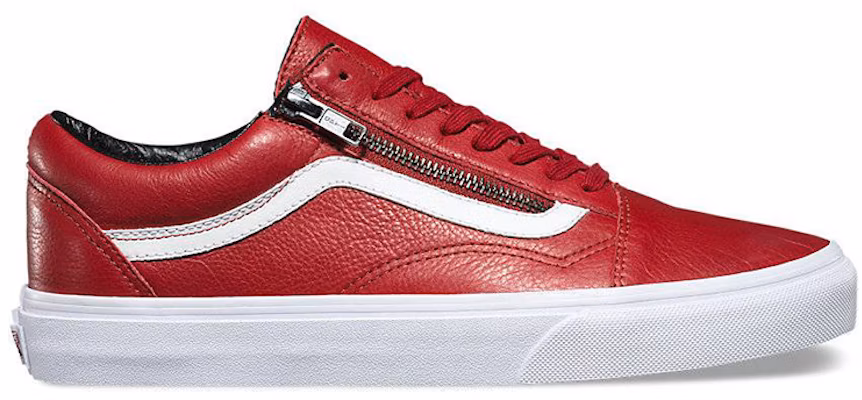 Vans Old Skool Zip 'Kulit Antik - Cabai Merah' VN00018GJTH Order Vans Old Skool Zip 'Kulit Antik - Cabai Merah' VN00018GJTH
