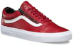 Lookbook Vans Old Skool Zip ''Cuir Antique - Piment Rouge'' VN00018GJTH