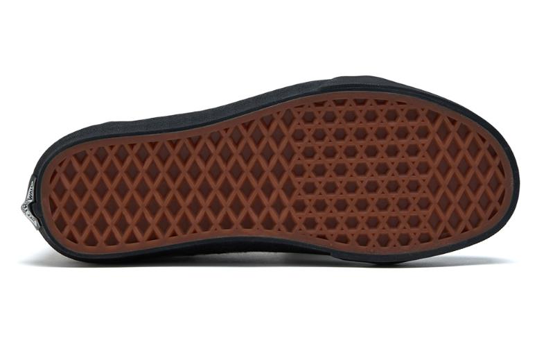 Shop ヴァンズ オールドスクール ジップ ベージュ/ブラック VN0A3493BMA