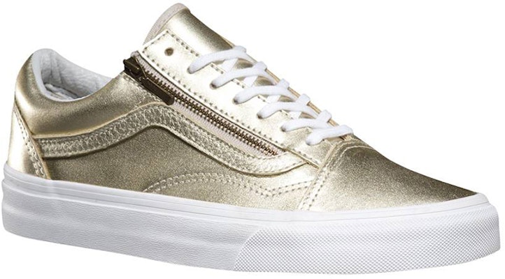 Vans Old Skool Zip 'Gold White' VN00018GIGY Lookbook Vans Old Skool Zip 'Gold White' VN00018GIGY