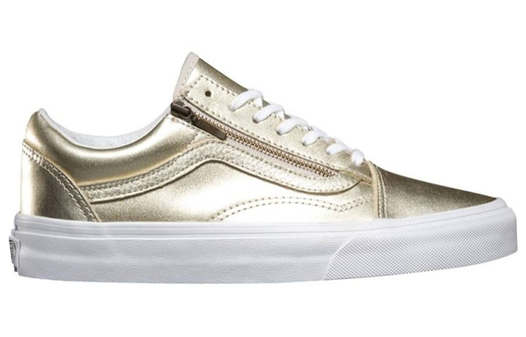 Order Vans Old Skool Zip 'Emas Putih' VN00018GIGY