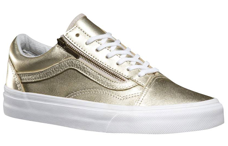 Lookbook Vans Old Skool Zip 'Emas Putih' VN00018GIGY