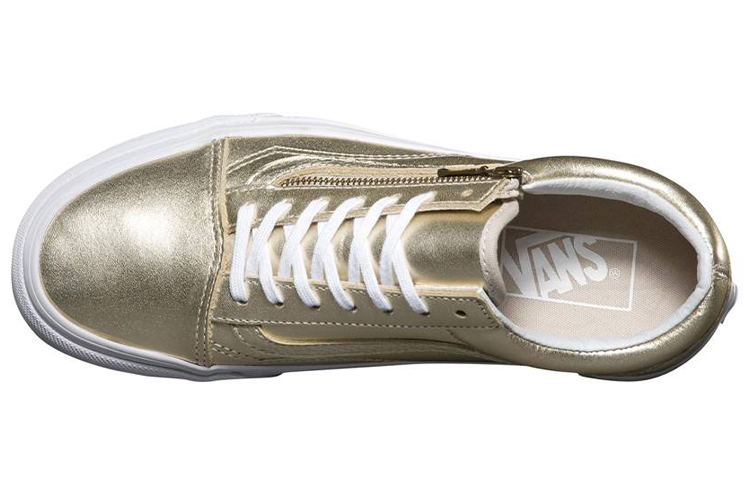 Shop Vans Old Skool Zip 'Emas Putih' VN00018GIGY