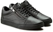 Shop Vans Old Skool Zip 'Gunmetal' VN00018GJTL - Kasut Vans Gunmetal Zip