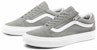 Vans Unisex Old Skool Zip Low-Top Kasut Kelabu 'Gray White' VN0A3493A4F