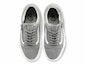 Lookbook Vans Unisex Old Skool Zip Low-Top Kasut Kelabu 'Gray White' VN0A3493A4F